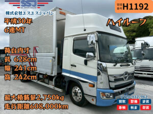 【ハイルーフ×エアサス】日野/レンジャー