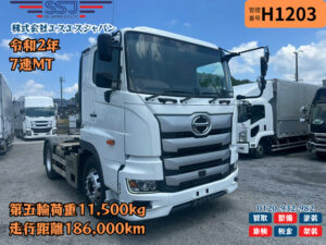【低走行×第五輪11.5t×塗装済】日野/プロフィア
